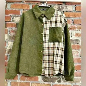 Shein Mixed Flannel Size M